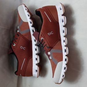 Brick Pecan Running Sneakers Mens 